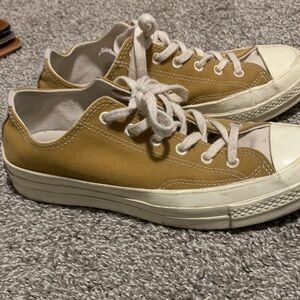 Converse All StarsMustard Yellow Sneakers